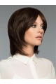 Brown Natural Straight Short Remy Human Hair Bob Wigs