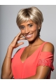 Best Short Straight Blonde Boycuts African American Wigs