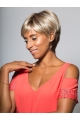 Best Short Straight Blonde Boycuts African American Wigs