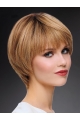 100% Hand-tied 8" High Quality Blonde Bobs Human Hair Wigs