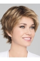 Blonde 8" Boycuts Short New Monofilament Wigs