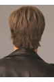 New Arrival 8" Straight Brown Classic Men Wigs