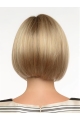 Straight Capless Blonde Bob Best Synthetic Hair Wigs