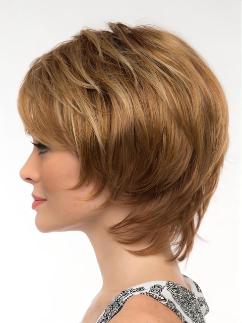 Short Monofilament Synthetic Mono Can Synthetic Wigs Be Dye