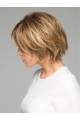 Straight Brown Short 6" Synthetic Lace Wigs