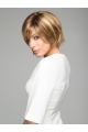 Straight Brown Short 6" Synthetic Lace Wigs