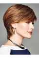 Short Monofilament With Bangs Human Hair Wigs