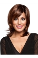 Fabulous Straight Shoulder Auburn Length Petite Monofilament Wigs