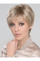 Straight Blonde With Bangs Short Synthetic Wigs