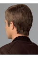 New Arrival 6" Straight Brown Classic Men Wigs