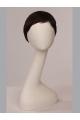 Full Lace Grey Straight Short Boycuts Wigs