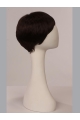 Full Lace Grey Straight Short Boycuts Wigs