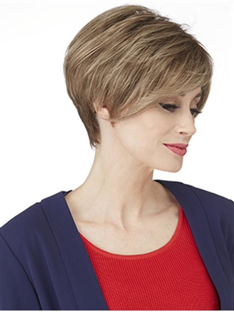 Sassy 6" Straight Boycuts Synthetic Wigs