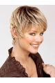 Popular Straight Blonde Boycuts Excellent Wigs