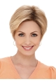 Fashionable Blonde Short Petite Wigs