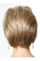 Faddish Blonde Straight Short Synthetic Wigs