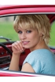 Tempting Blonde Straight Short Synthetic Wigs