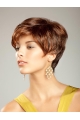 So Great Short Straight Auburn Boycuts Popular Wigs