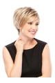 Affordable Blonde Straight Short Synthetic Comfortable Wigs