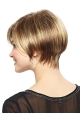 Blonde Modern Bobs Monofilament Short Wigs