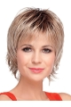 Sleek Straight Boycuts Blonde Short Wigs