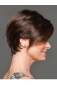 Fashionable Brown Straight Short Monofilament Wigs