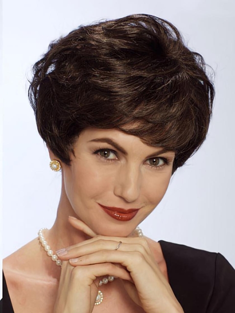 Nice Lace Front Straight Short Classic Wigs