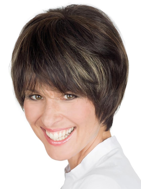 Lace Front Gorgeous Boycuts Straight Short Wigs