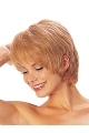 Glamorous Auburn Straight Short Capless Synthetic Women Wigs