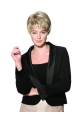 Fabulous Short Straight Blonde Mono Bobs Synthetic Women Wigs