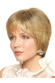 Brown Straight Short Capless Remy Human Hair Women Wigs