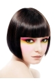 Style Black Straight Short Capless Human Hair Women Bob Wigs