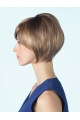 Fantastic Short Straight With Bangs Blonde Synthetic Bobs Amazing Women Wigs