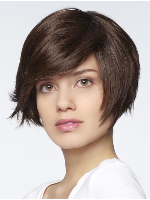 Amazing Auburn Short Straight Bobs High Quality Synthetic Women Wigs