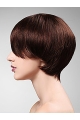 Pleasing Auburn Boycuts Straight Short Capless Synthetic Women Wigs