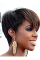 Straight Brown Boycuts Lace Front Short Synthetic Kelly Rowland Women Wigs