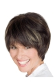 Exquisite Lace Front Straight Short Human Hair Petite Women Wigs