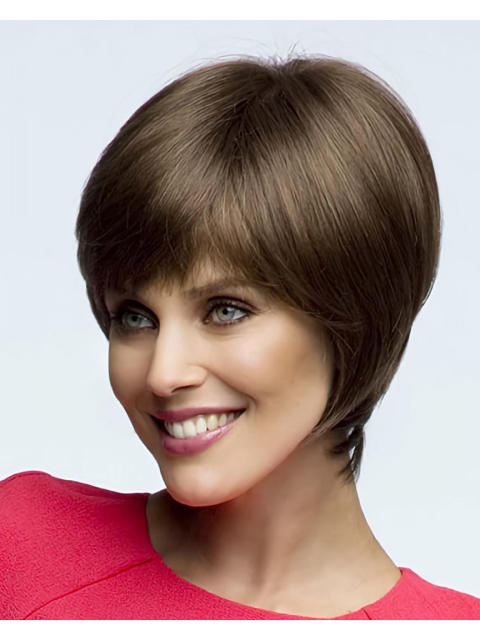 Lace Front Straight Short Synthetic Traditional women bob Wigs