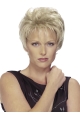 Preferential Blonde Straight Short Lace Front Synthetic Women Wigs