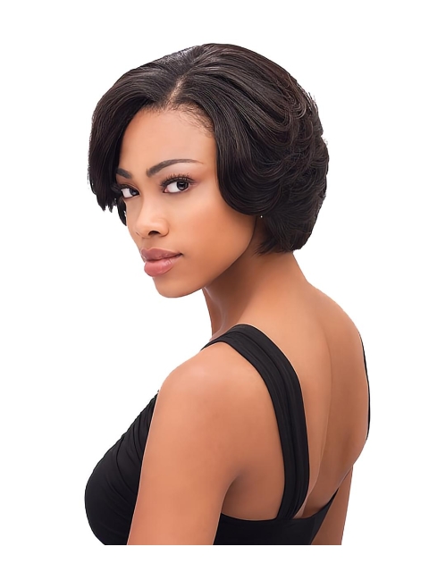 New Brown Straight Short Capless Synthetic African American Women Wigs