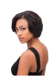 New Brown Straight Short Capless Synthetic African American Women Wigs