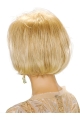 Trendy Blonde Straight Short Capless Classic Synthetic Women Wigs