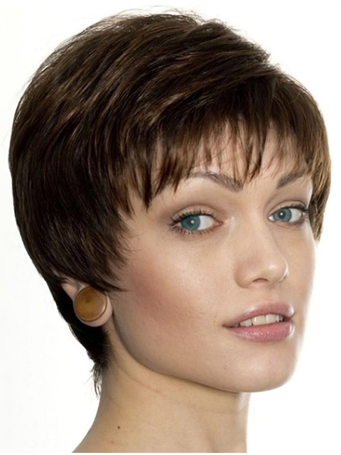  Incredible Boycuts Straight Short Lace Front Synthetic Women Wigs