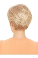 Blonde Straight Short Monofilament Synthetic Incredible Women Wigs For Cancer