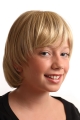 Discount Blonde Straight Short Capless Synthetic Kids Wigs