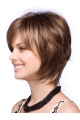 Comfortable Brown Straight Short Capless Synthetic Women Bob Wigs