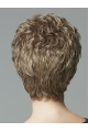 Straight Short Boycuts Lace Front Synthetic Women Wigs