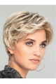 6" Short Wavy Ombre/2 tone Boycuts Gorgeous Hand Tied Synthetic Women Wigs