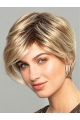 Short Wavy Monofilament Ombre/2 tone Synthetic Light Lace Women Wig