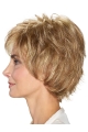 Short Blonde Wavy 10" Lace Front Best Quality Classic Synthetic Women Wigs